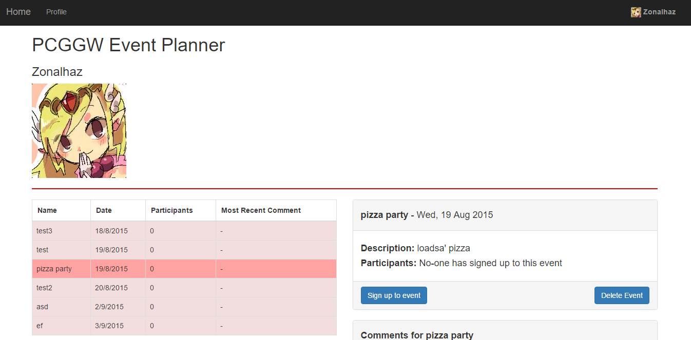 Beginning implementation of the user system. Was displaying recieved information from Steam login on the main page.