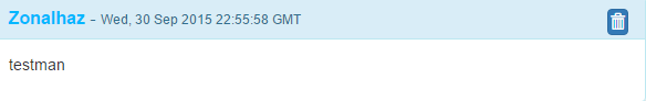Deciding on delete comment buttons